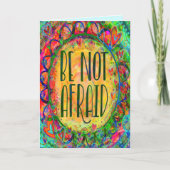 'Wees niet bang' Kaart (Voorkant)