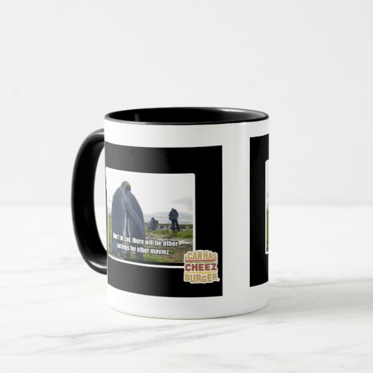 Wees niet bang mok (Voorkant links)