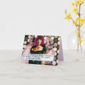 Wees niet bang om anders te zijn. kaart (Gele Bloem)