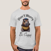 Wees niet bang om Cappy, Capybara T-shirt (Voorkant)
