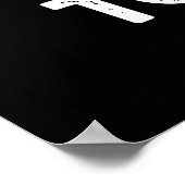 Wees niet bang om de Fransen te bevallen met een d Poster (Hoek)