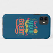 Wees niet bang om geweldig te zijn Case-Mate iPhone case (Achterkant (horizontaal))