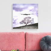 Wees niet bang om je voor te stellen canvas afdruk (Insitu (Woonkamer))