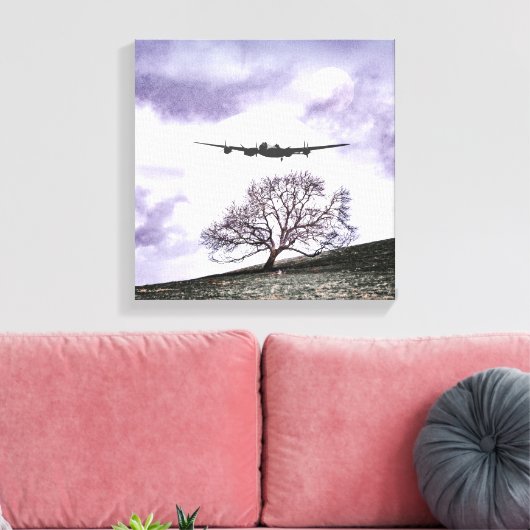 Wees niet bang om je voor te stellen canvas afdruk (Insitu (Woonkamer))