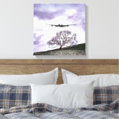 Wees niet bang om je voor te stellen canvas afdruk (Insitu (Slaapkamer))