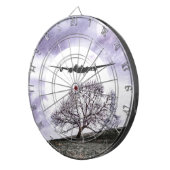 Wees niet bang om je voor te stellen dartbord (Voorkant Rechts)