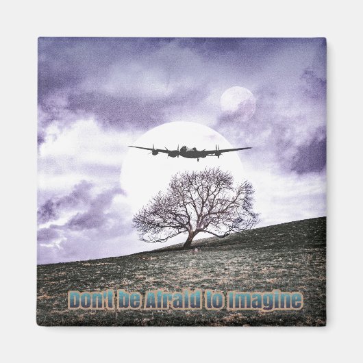 Wees niet bang om je voor te stellen magneet (Voorkant)