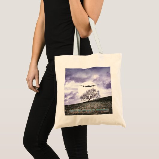Wees niet bang om je voor te stellen tote bag (Voorkant (product))