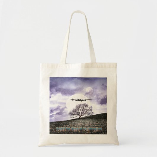 Wees niet bang om je voor te stellen tote bag (Voorkant)