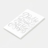 Wees niet bang om jezelf te zijn post-it® notes (Schuin)