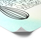 Wees niet bang om Poster Whisks Quote te nemen (Hoek)