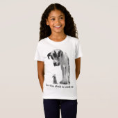 Wees niet bang om... t-shirt (Voorkant volledig)