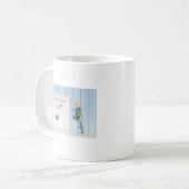 Wees niet bang om te wijzigen koffiemok (Voorkant links)