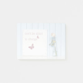 Wees niet bang om te wijzigen post-it® notes