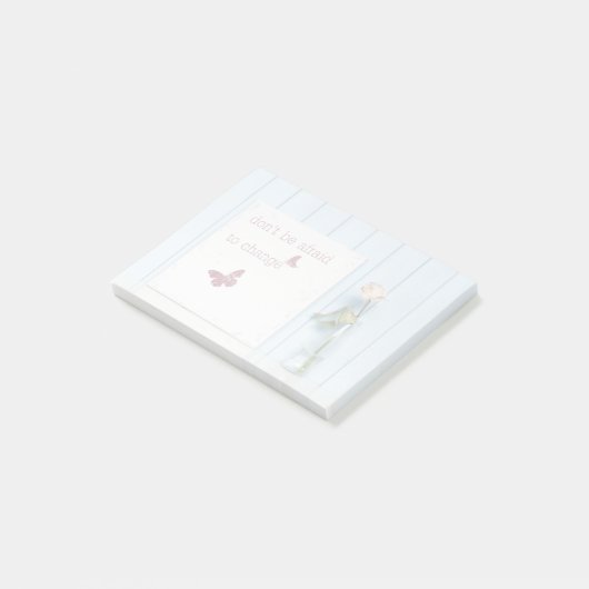 Wees niet bang om te wijzigen post-it® notes (Schuin)