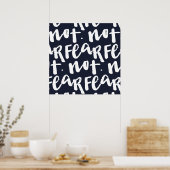 Wees niet bang poster (Keuken)
