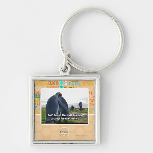 Wees niet bang sleutelhanger (Voorkant)