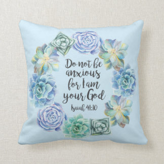 "Wees niet bang" Succulent Kussen