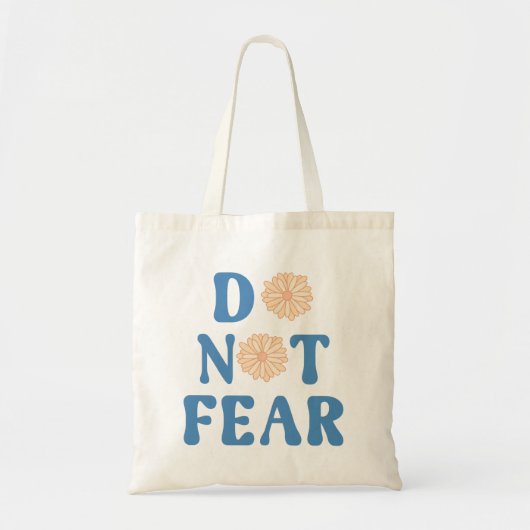 Wees Niet Bang Tote Bag (Voorkant)