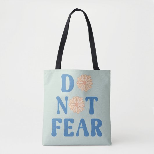 Wees Niet Bang Tote Bag (Voorkant)