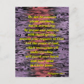 Wees niet bang (vervormd) - Briefkaart (Voorkant)