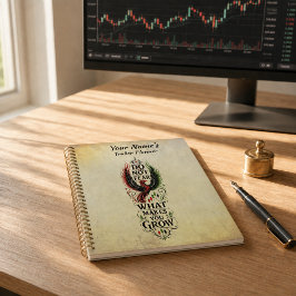 Wees Niet Bang Vintage Phoenix Groei Design Planner