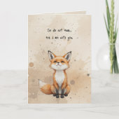 Wees niet bang voor Bijbelse verzen Kaart (Voorkant)