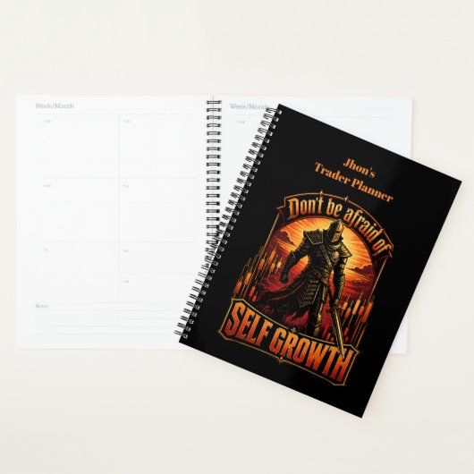 Wees Niet Bang Voor De Self Growth Knight Trading Planner (Display)