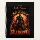 Wees Niet Bang Voor De Self Growth Knight Trading Planner (Voorkant)