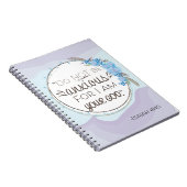 Wees niet bang voor de tekst van het jaar notitieboek (Rechterzijde)