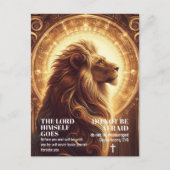 Wees niet bang voor Deuteronomium 31:8 Briefkaart (Voorkant)