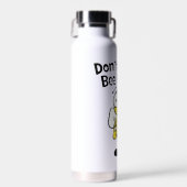 Wees niet bang voor een vrolijke bijenborrel waterfles (Voorkant)