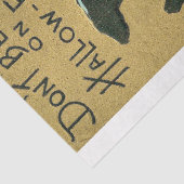 Wees niet bang voor Halloween Tissuepapier (Detail)