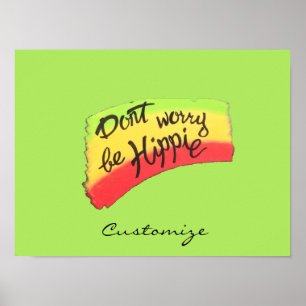 Wees niet bang voor Hippie Thunder_Cove Poster