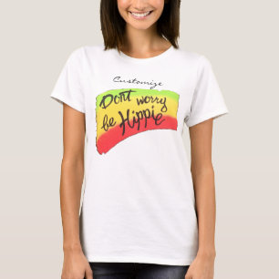 Wees niet bang voor hippie Thunder_cove T-shirt