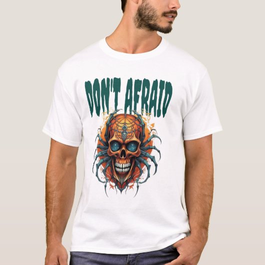 Wees niet bang voor mannen t-shirt (Voorkant)