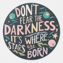 Wees niet bang voor Stickers