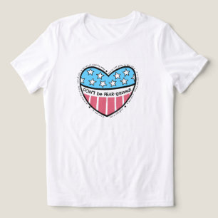 Wees niet bang voor T-shirts