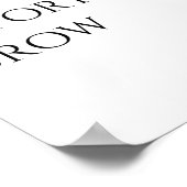 Wees niet bang voor verandering - Motivatie Poster (Hoek)