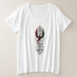 Wees Niet Bang Voor Wat Je Doet Groeien Trader Men Grote Maat T-shirt