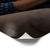 Wees niet bezorgd perfect poster (Hoek)
