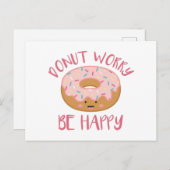 Wees niet blij briefkaart (Voorkant / Achterkant)