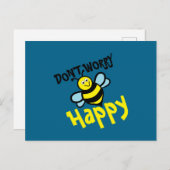 Wees niet blij briefkaart (Voorkant / Achterkant)