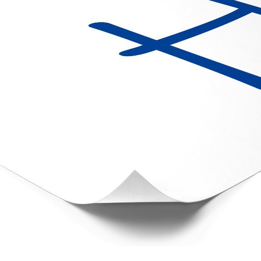 Wees niet blij perfect poster (Hoek)