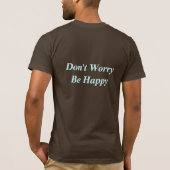 Wees niet blij t-shirt (Achterkant)