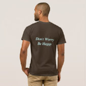 Wees niet blij t-shirt (Achterkant volledig)