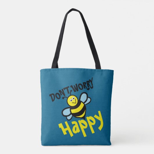 Wees niet blij tote bag (Achterkant)