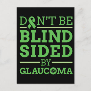 Wees niet blind door Glaucoma Briefkaart