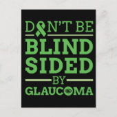 Wees niet blind door Glaucoma Briefkaart (Voorkant)