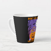 Wees niet boos, geef me Snoep Latte Mok (Linkerhoek)